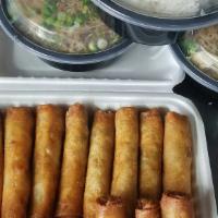 25Pcs Lumpia Family Meal · Feed a Family or Team of (8)
Comes w/3-LRG Sides.