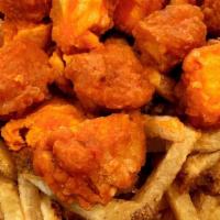 Buffalo Chicken Fries · Favorite. ATL or regular fries, with chicken dressed in your choice of sauce...Customer favo...