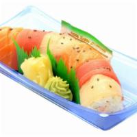 Rainbow Roll Special 9 Oz. - 10 Pc.* · Tuna, Salmon, Shrimp, Avocado, Cucumber, Imitation Crab Salad, Seaweed, Sushi Rice. *Consumi...