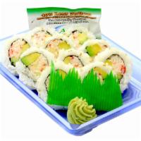 California  Salad Roll Sp - 7 Oz. - 10 Pc.* · Imitation Crab Salad, Avocado, Cucumber, Sesame Seeds, Seaweed, Sushi Rice. *Consuming raw o...