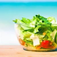 Fresh Chef'S Salad · Fresh Salad prepared with Lettuce, Ham, chicken, cheddar and mozzarella cheese.