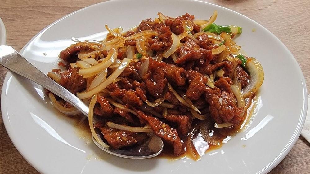 Mongolian Beef · Spicy.