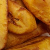 Fried Ripe Plantains · Sweet, fresh ripe plantains fried, prepared to order for a mouth watering treat