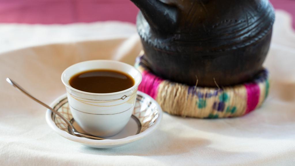 Ethiopian Coffee · Serves two Ethiopian coffee cups