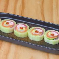 All Fresh Roll (6Pcs) · In: Tuna, salmon, yellowtail, red snapper, avocado, crab mix and cucumber wrap
Sauce: Sirach...