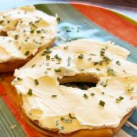 Bagel With Vegan Cream Cheese · Vegan. An incredible Mercury Chef vegan cheese spread on a toasted bagel of your choice that...