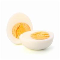 Soft Boiled Egg · Seasoned, soft boiled egg to enhance your meal.