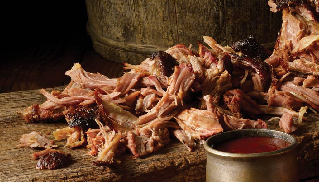 Pulled Pork · Slow-smoked and rubbed with our Dickey's rib rub