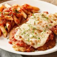 Chicken Parmesan · Coated with Mama Mandola's breadcrumbs, sauteed and topped with our pomodoro sauce, parmesan...