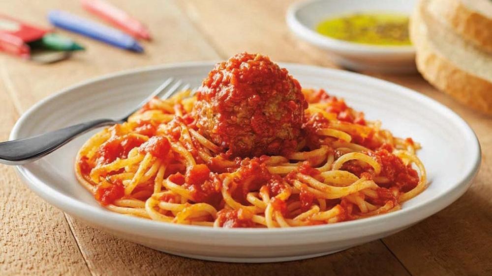 Spaghetti And Meatball · Can also be made with whole grain spaghetti.
