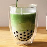 Matcha Milk Tea  · High quality Japanese Match powder with organic fresh milk will blow your mind 😍