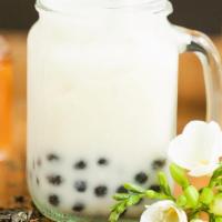 Jasmine Milk Tea · Fresh and light sugar combine with high quality Jasmine green tea  will satisfy you 😄😄😄