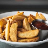 Fries App · Natural, wedge cut fries.