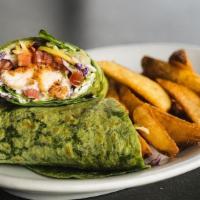 Totally Ranched Out Wrap · Oven roasted chicken, pico de gallo, romaine, cabbage, heirloom carrot shreds and our signat...