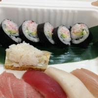 Sushi Combo · 6 pieces of sushi (chef's choice / california roll )