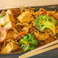 Calcutta Curry Veggie Bowl · The Calcutta curry bowl is a vegetarian delight! Made to order with tofu and your choice of ...