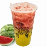 Watermelon Cane · Sugarcane Juice mix with Real Fruit Watermelon