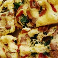 Keto Breakfast  · Bacon Spinach Eggs

Ask us about flavors.
