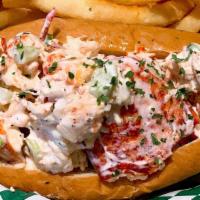 Maine Style Lobster Roll · Includes French fries. Upgrade to salad for an additional charge.