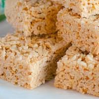 Jumbo Rice Krispy Treat · Cereal treats made with Marshmallow, Cereal and Butter