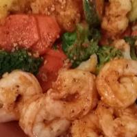 Naked P&D Shrimp Angry Lunch Bowl · 