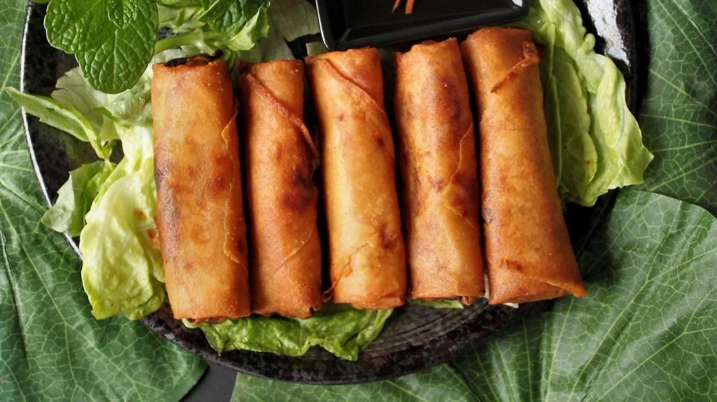 Egg Rolls (Pork) · Made with carrots, onions, and clear noodles. Served with sweet and sour sauce.