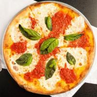Old World Pizza - Medium · Fresh Mozzarella, house tomato sauce, Pecorino-Romano cheese, extra virgin olive oil, fresh ...
