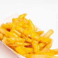 Cheese Fries · Crispy fries loaded with choice of cheese.
