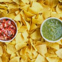 Case O'Salsa · Chips and your choice of salsas (pick up to two!)