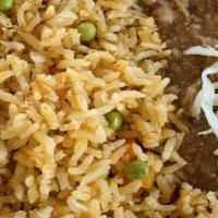 Rice And Beans · one side of rice and beans