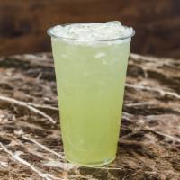 Cucumber Lime · Always made by order; cucumber, fresh squeezed lime juice, and cane sugar.
