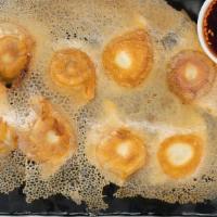 Pan Fried Pork Scallion Dumpling (8) · 