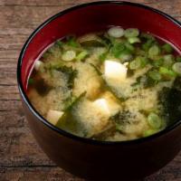 Miso Soup Small · One cup of house made miso soup
