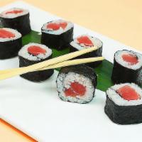 Spicy Tekka (Tuna) Maki · Spicy tuna maki (6 pieces)