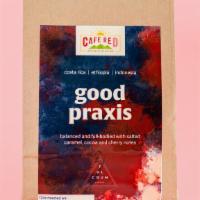 12Oz Bag Of Coffee - Good Praxis Blend · medium-light roast from fulcrum coffee roasters, containing a special blend of coffees from ...
