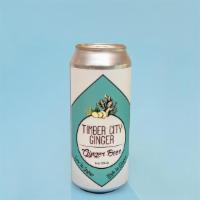 Timber City Ginger Beer · a spicy, dry, delicious ginger beer. made in seattle's south park neighborhood. non-alcoholi...