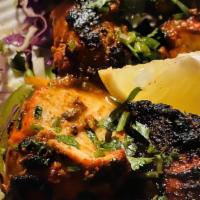 Achari Chicken Tikka · Achari chicken tikka is a lipsmacking chicken preparation, marinated, and traditionally cook...