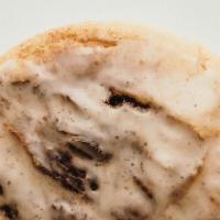 Caramel Sea Salt · Our classic Snickerdoodle cookie glazed in a homemade caramel sea salt sauce.
