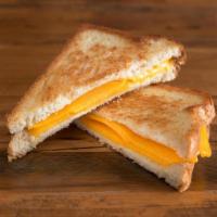 Grilled Cheese · Combination of 2 american cheese and 2 tillamook cheddar cheese on sourdough bread.