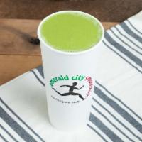 Matcha Green Tea · Matcha Green Tea (contains dairy), Soy Milk, Whey Protein
*Gluten Free