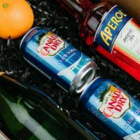 Aperol Spritz Drink Kit · 1 bottle of Aperol (1L), 1 bottle of Casalotta Brut (750ml), 2 cans of club soda (355ml), 1 ...