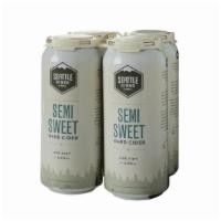 Seattle Semi Sweet Cider (6 Pack) · 4 x 16oz