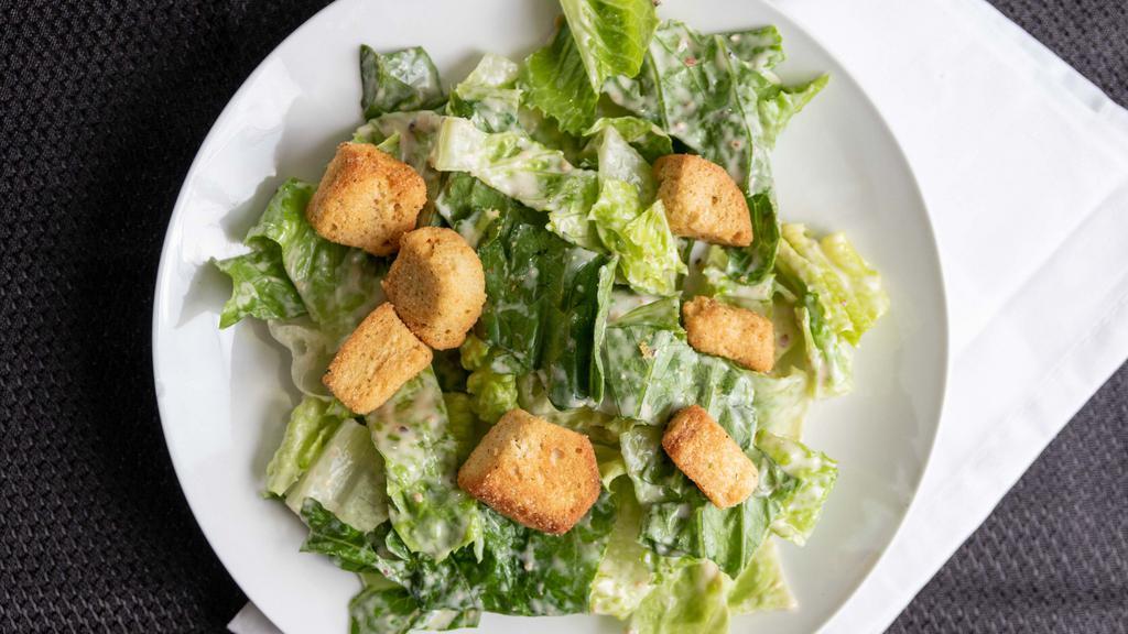 Caesar Salad · Add grilled or fried chicken for an additional charge.