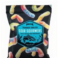 Trakker Snacks Sour Neon Worms · 5 ounce