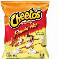 Cheetos Crunchy Flamin' Hot 3.25Oz · 