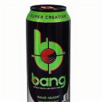 Bang Energy Drink Sour Heads 16Oz · 