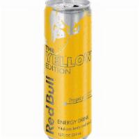 Red Bull Yellow Edition 12Oz · Tropical Flavor