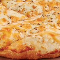 Garlic Cheese Bread · pan dough, topped with mozzarella & cheddar cheeses. brushed with garlic butter & Italian sp...