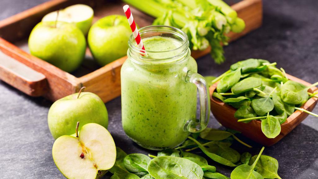 Green Life Juice · Parsley, cilantro, cucumber, celery, broccoli, green apple, and spinach.