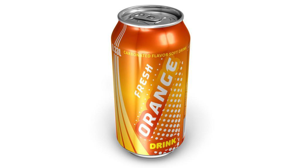 Orange Soda Can · 